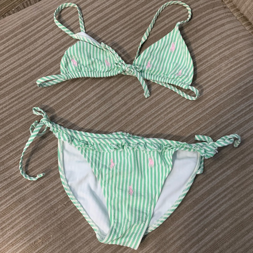 Ralph Lauren logo bikini sz 6X